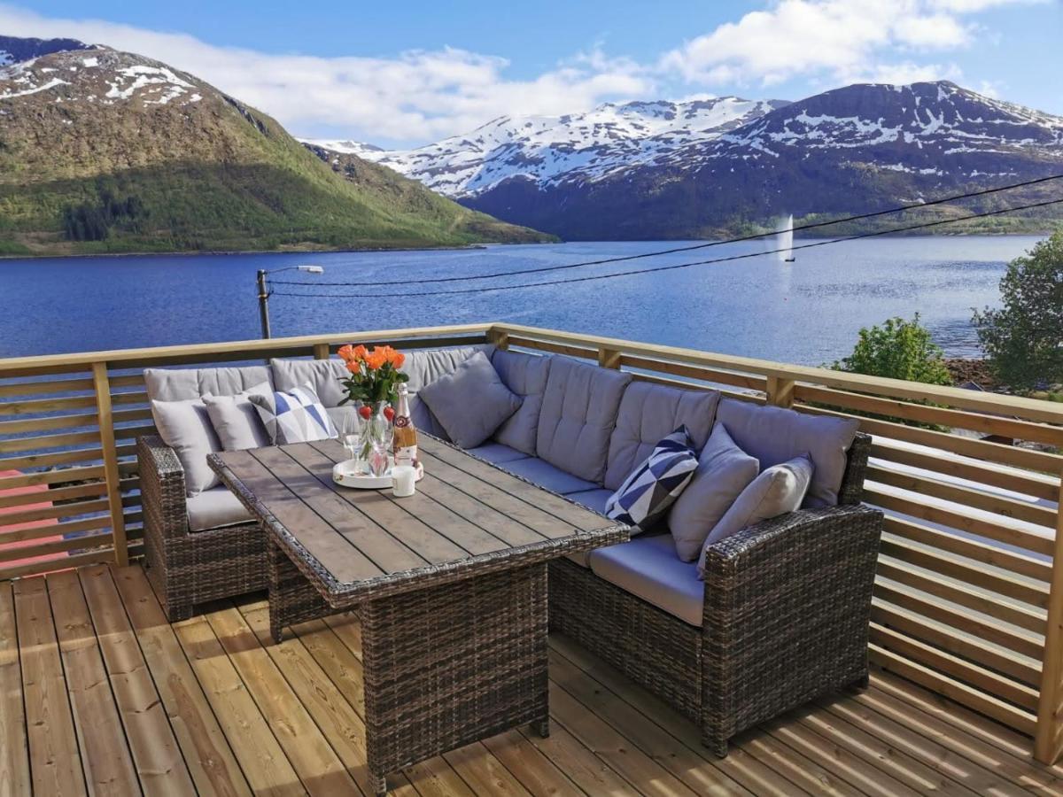 Appartement Waterfront Senja à Torsken Extérieur photo
